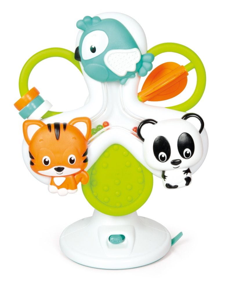 Clementoni Baby interaktívny volant - kolotoč so zvieratkami
